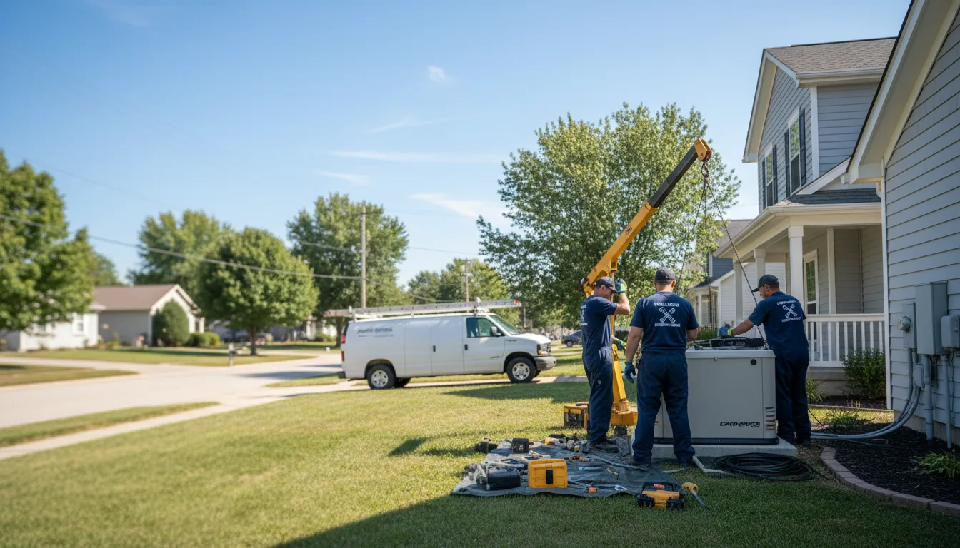 Generator Installation in Urbana, IA near me